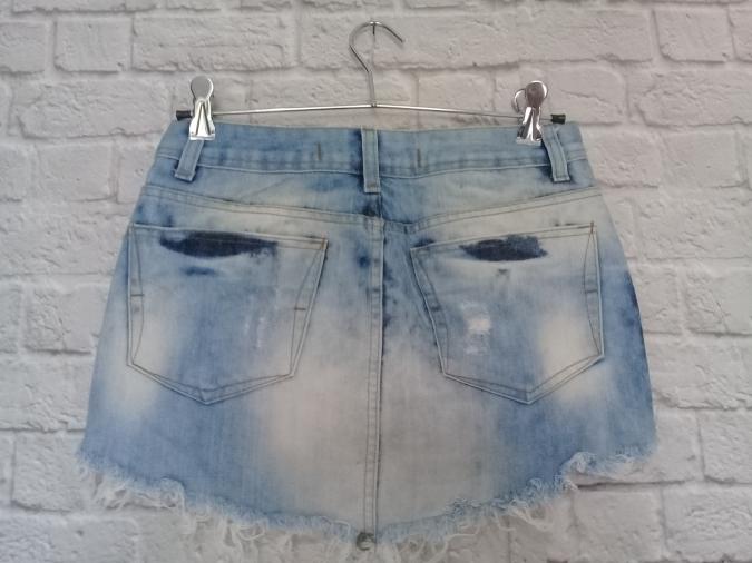 Saia jeans curta-2
